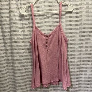 Pink American eagle cami